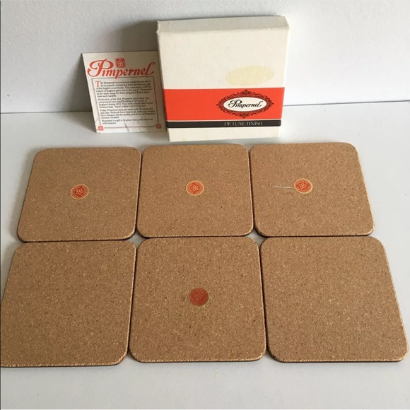 Christmas Coasters Boxed Set of 6 Pimpernel Spode - Picture 3 of 3